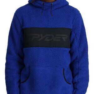Spyder Blue Vista Fleece Men's Hoodie New with Tags Size Large